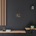 Wheelchair Solitude — Matte Stretched Canvas Wall Art